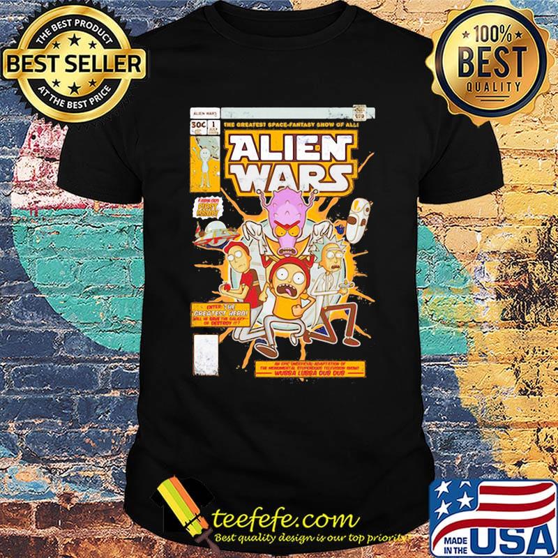 The greatest space fantasy snow of all alien wars shirt