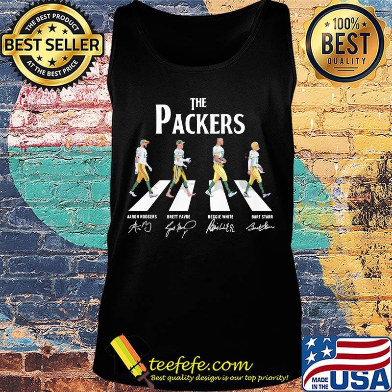 The green bay packers abbey road signatures s Tank top The green bay packers abbey road signatures s Tank top