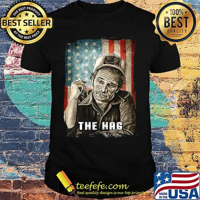 The hag smoking american flag independence day shirt