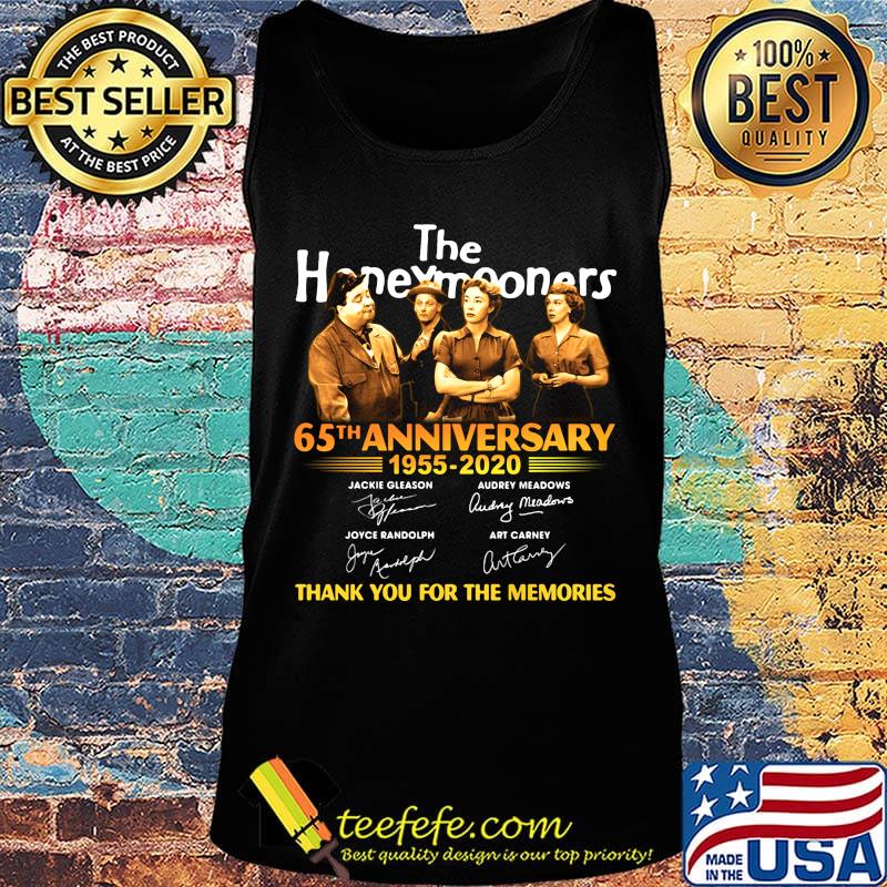 The honeymooners 65th anniversary 1955 2020 thank you for the memories signatures s Tank top The honeymooners 65th anniversary 1955 2020 thank you for the memories signatures s Tank top