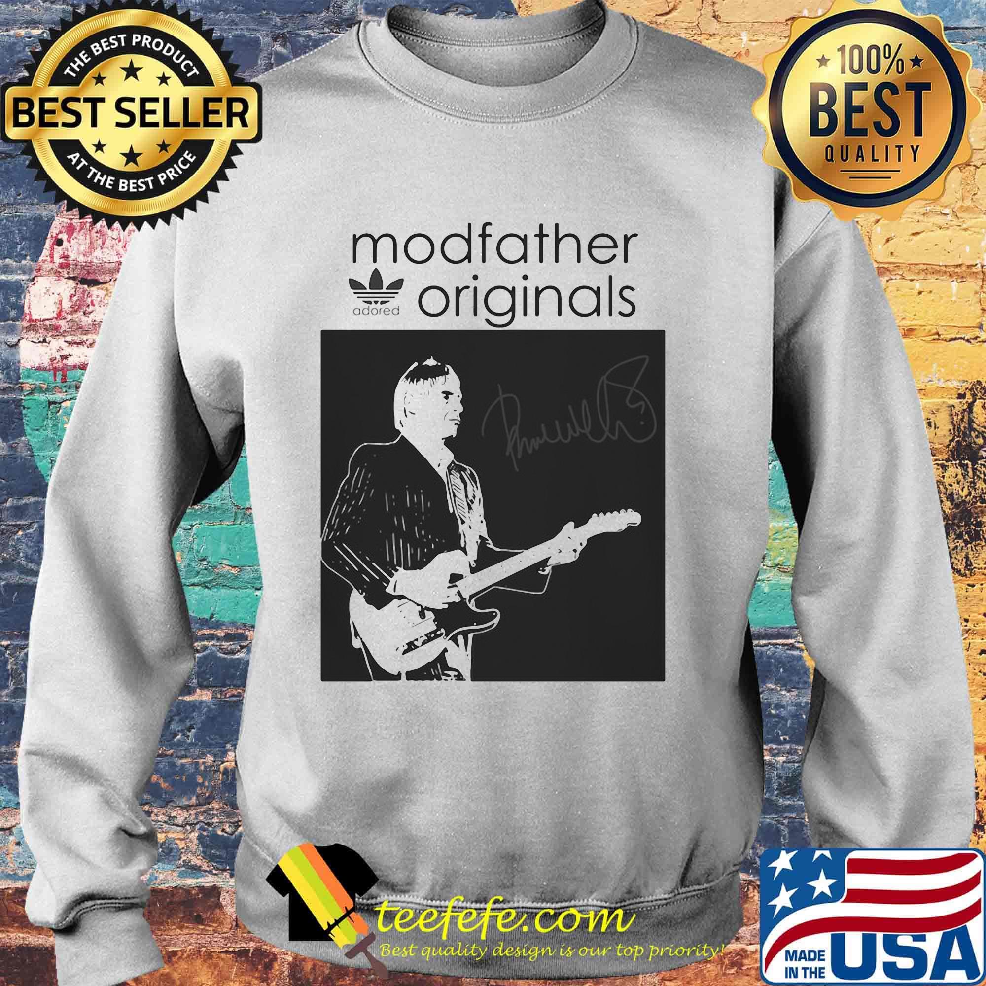 The jam band paul weller modfather originals signature s Sweater The jam band paul weller modfather originals signature s Sweater