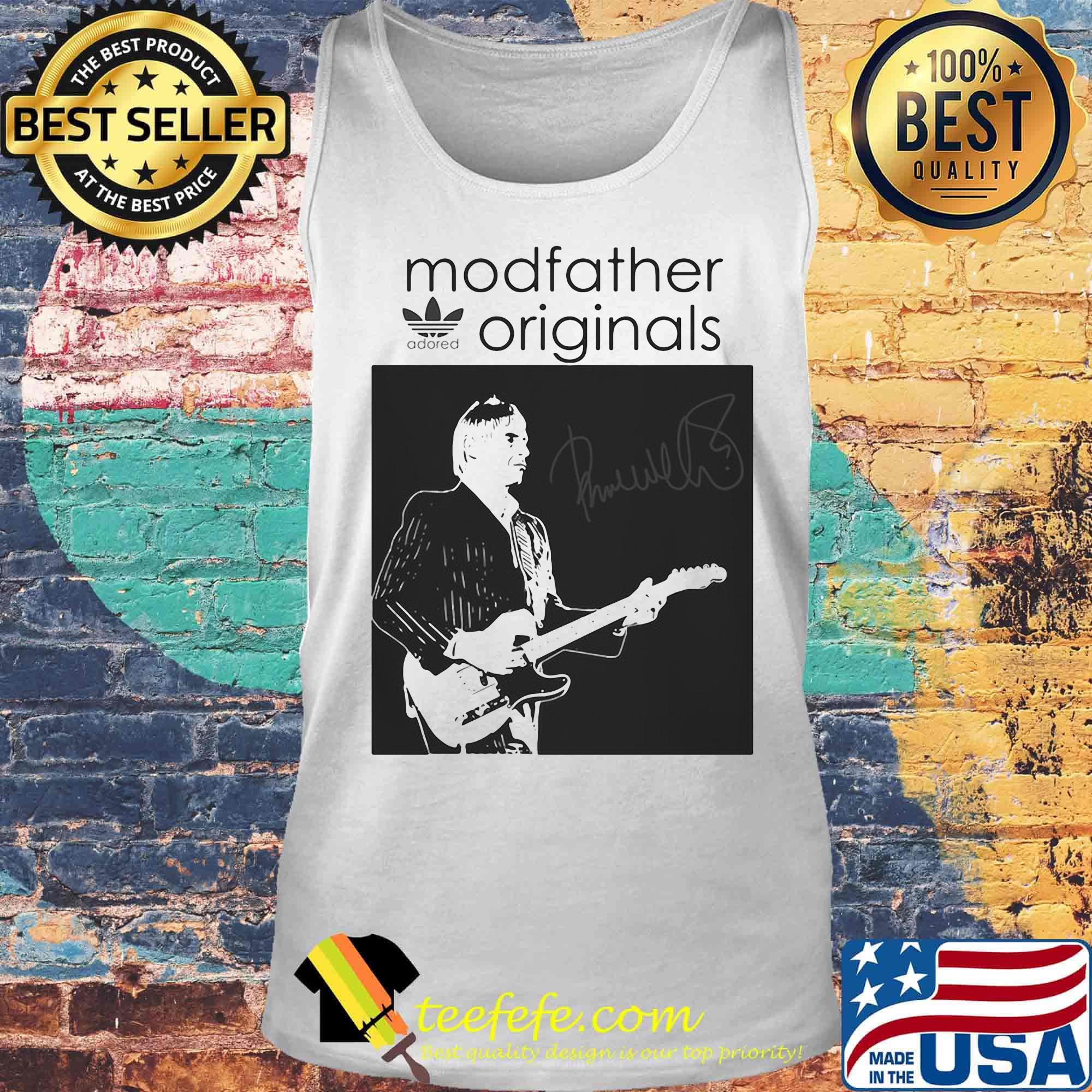 The jam band paul weller modfather originals signature s Tank top The jam band paul weller modfather originals signature s Tank top