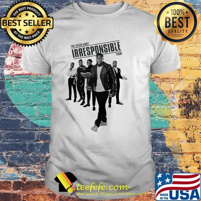 The kevin hart irresponsible tour shirt