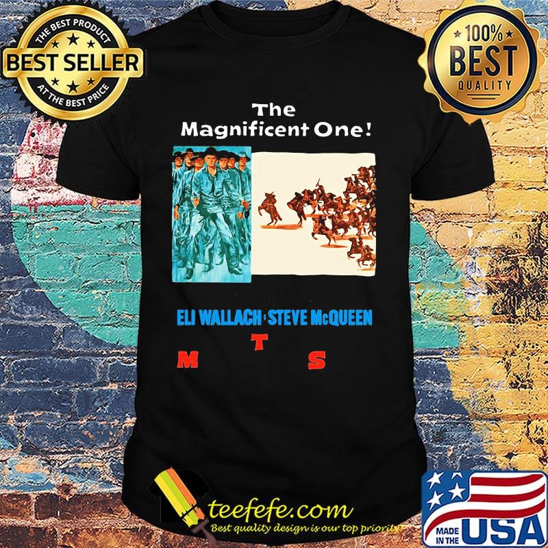 The Magnificent one eli wallach steve Mc queen shirt