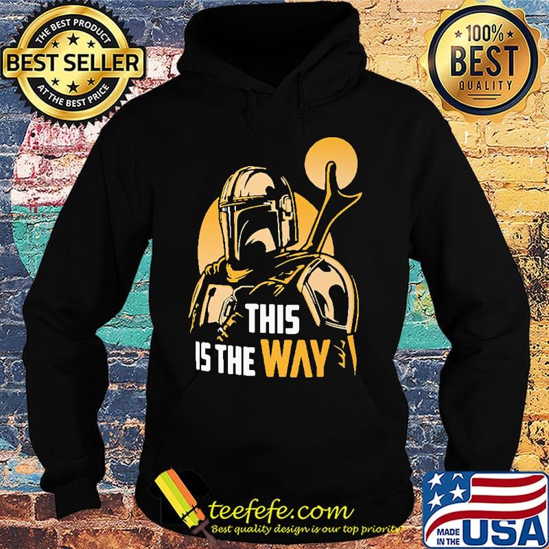 The Mandalorian This is the way shỉt Hoodie The Mandalorian This is the way shỉt Hoodie