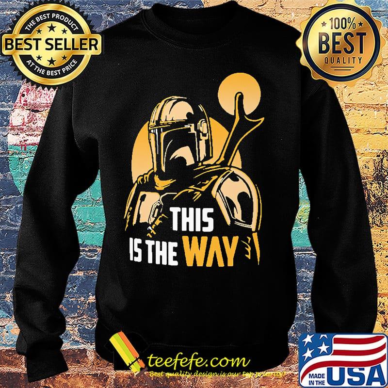 The Mandalorian This is the way shỉt Sweater The Mandalorian This is the way shỉt Sweater