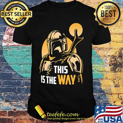 The Mandalorian This is the way shỉt