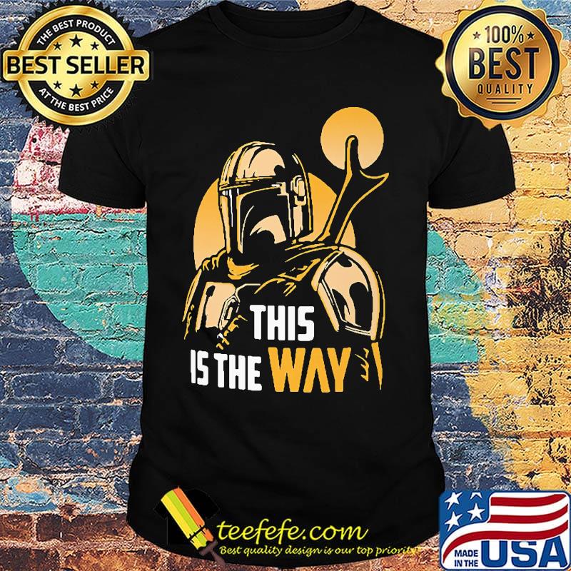 The Mandalorian This is the way shỉt The Mandalorian This is the way shỉt