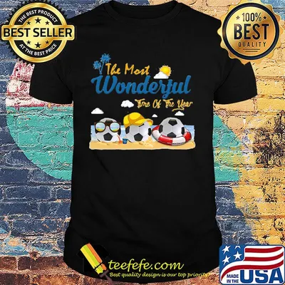 The most wonderful time of the year soccer shirt