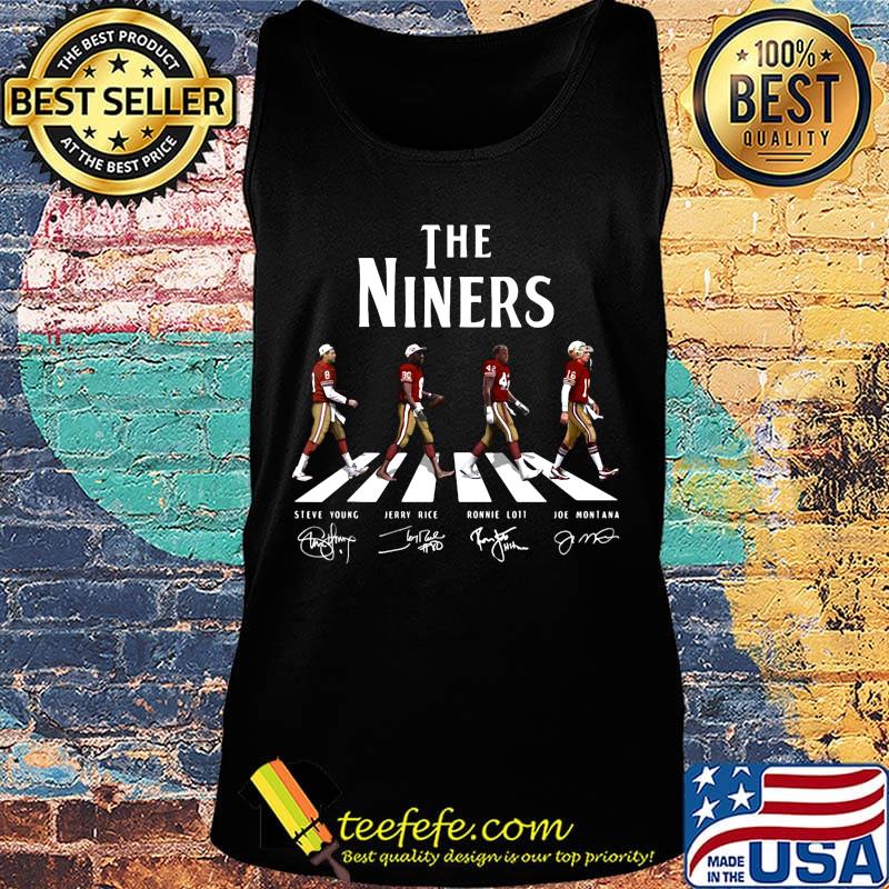 The niners football team abbey road signatures s Tank top The niners football team abbey road signatures s Tank top
