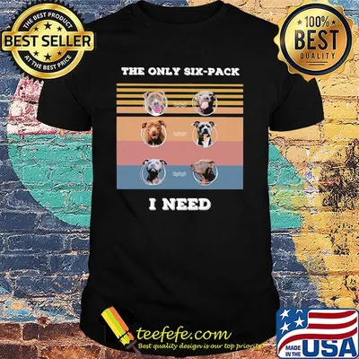 The only six-pack I need vintage retro shirt