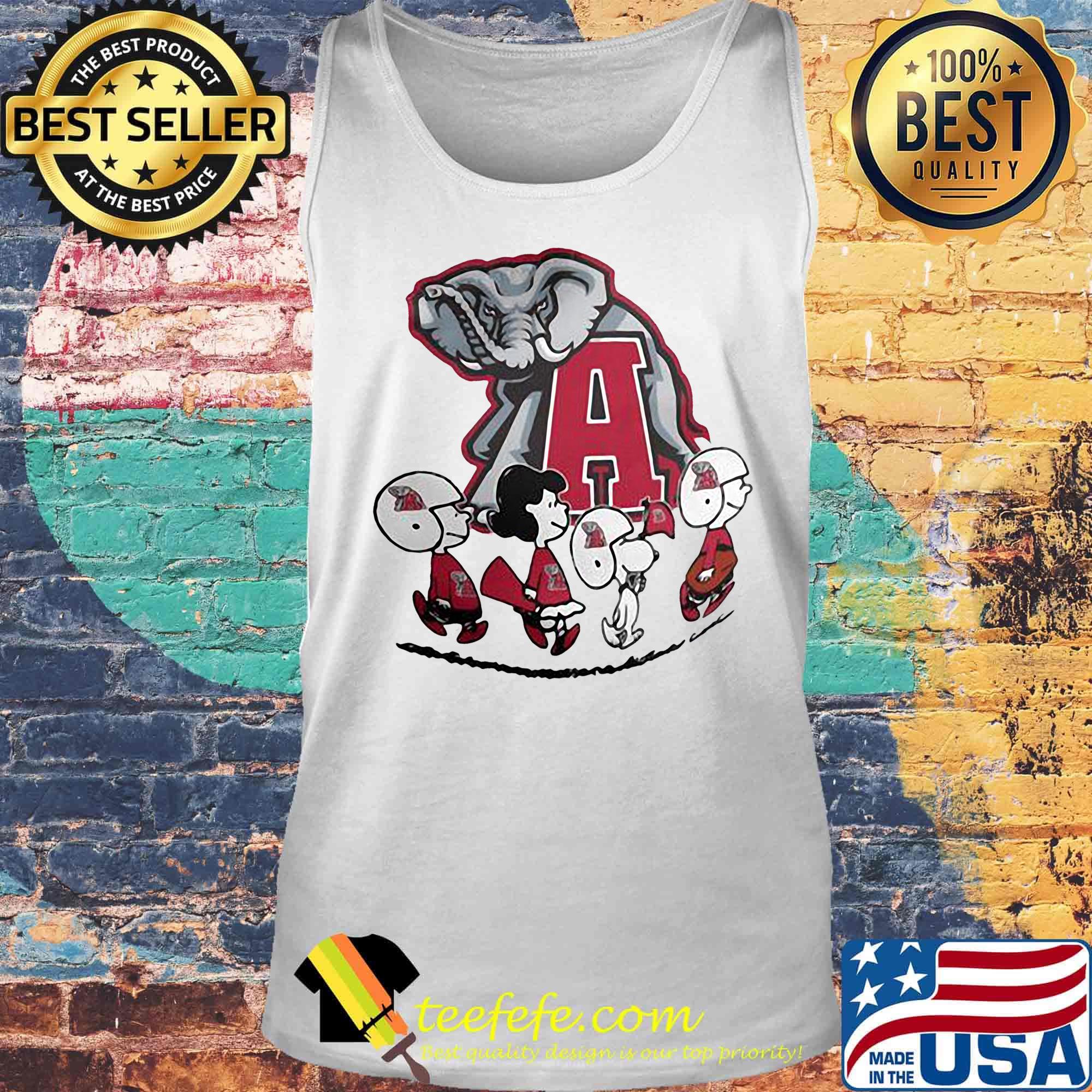 The peanuts alabama crimson tide football team s Tank top The peanuts alabama crimson tide football team s Tank top
