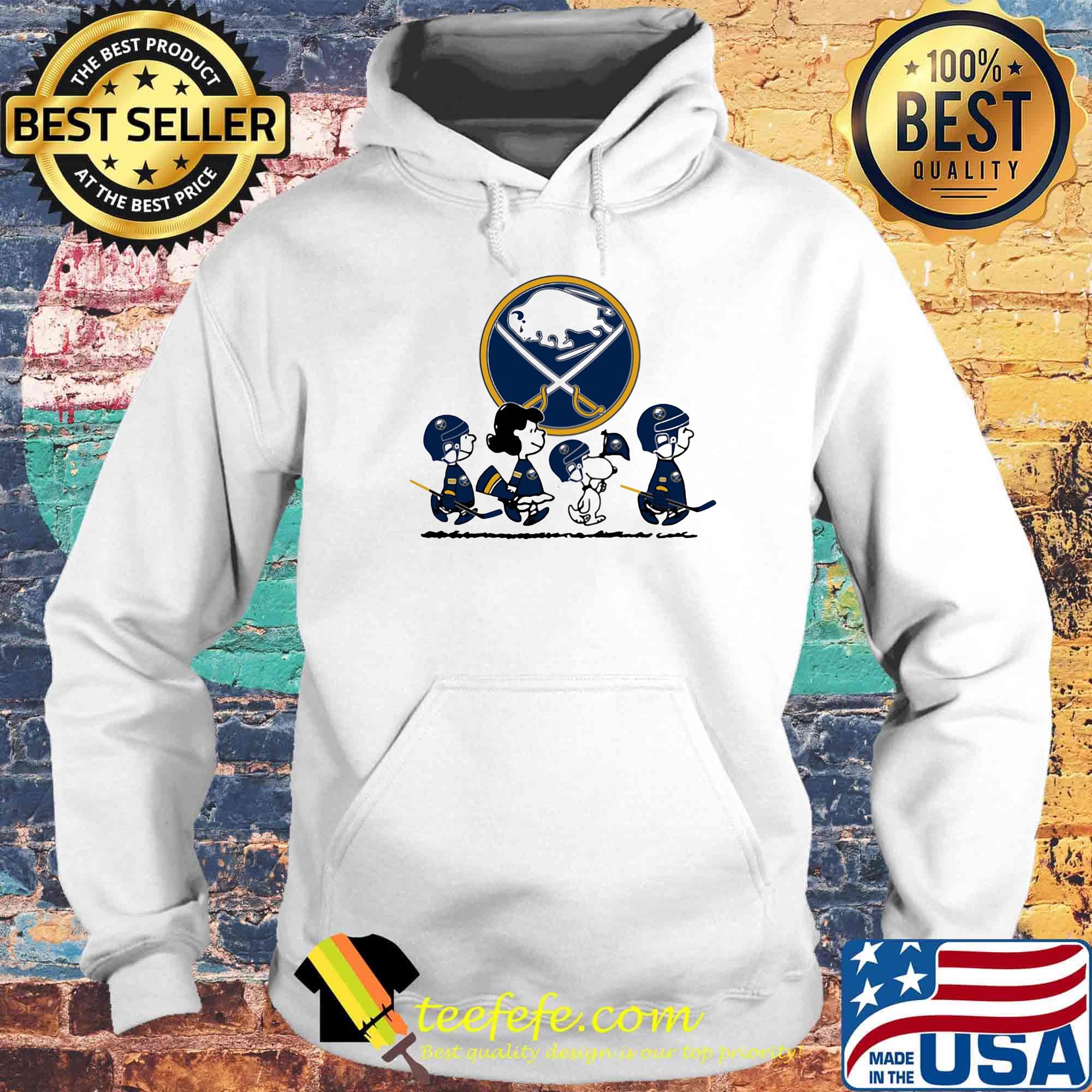The peanuts buffalo sabres hockey logo s Hoodie The peanuts buffalo sabres hockey logo s Hoodie