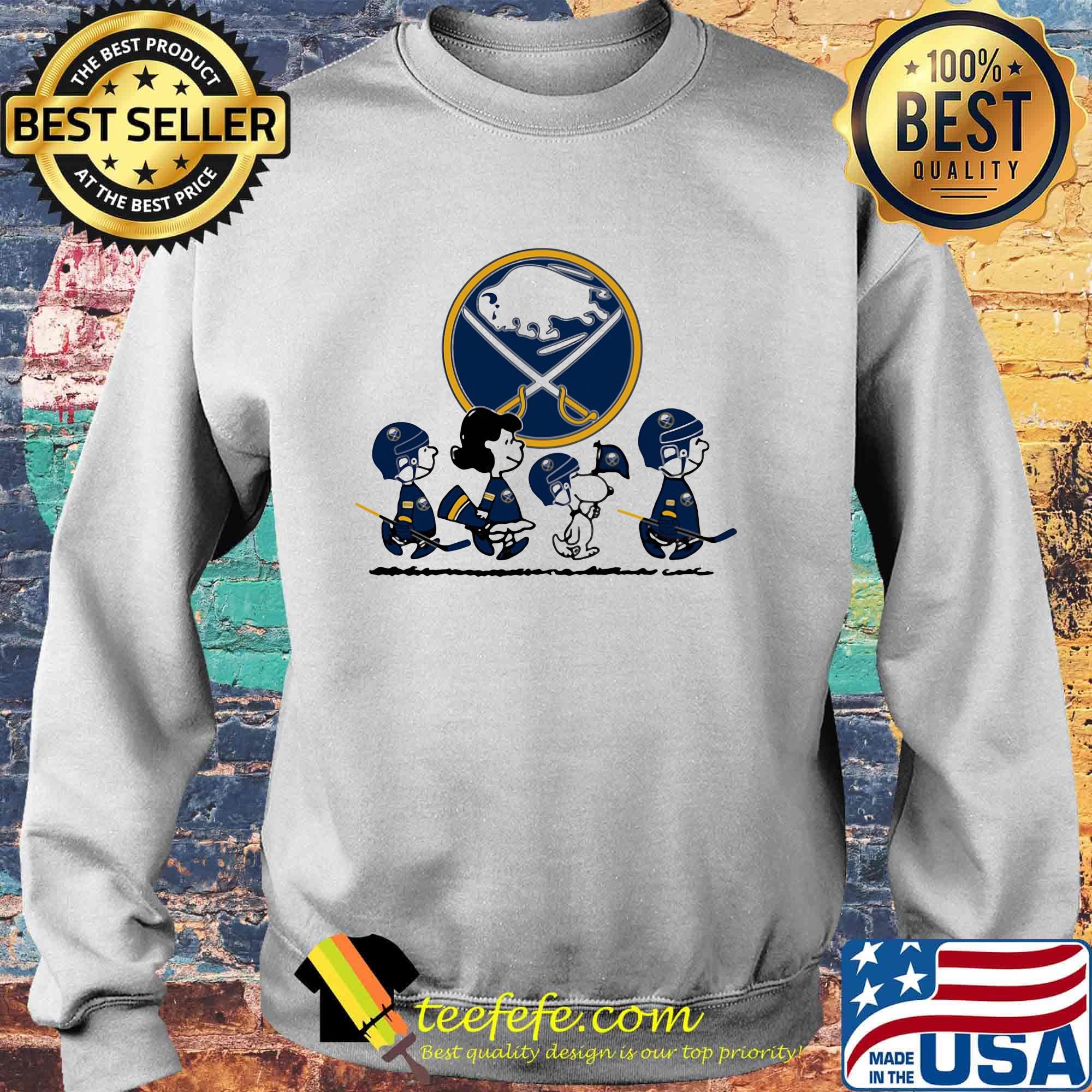 The peanuts buffalo sabres hockey logo s Sweater The peanuts buffalo sabres hockey logo s Sweater