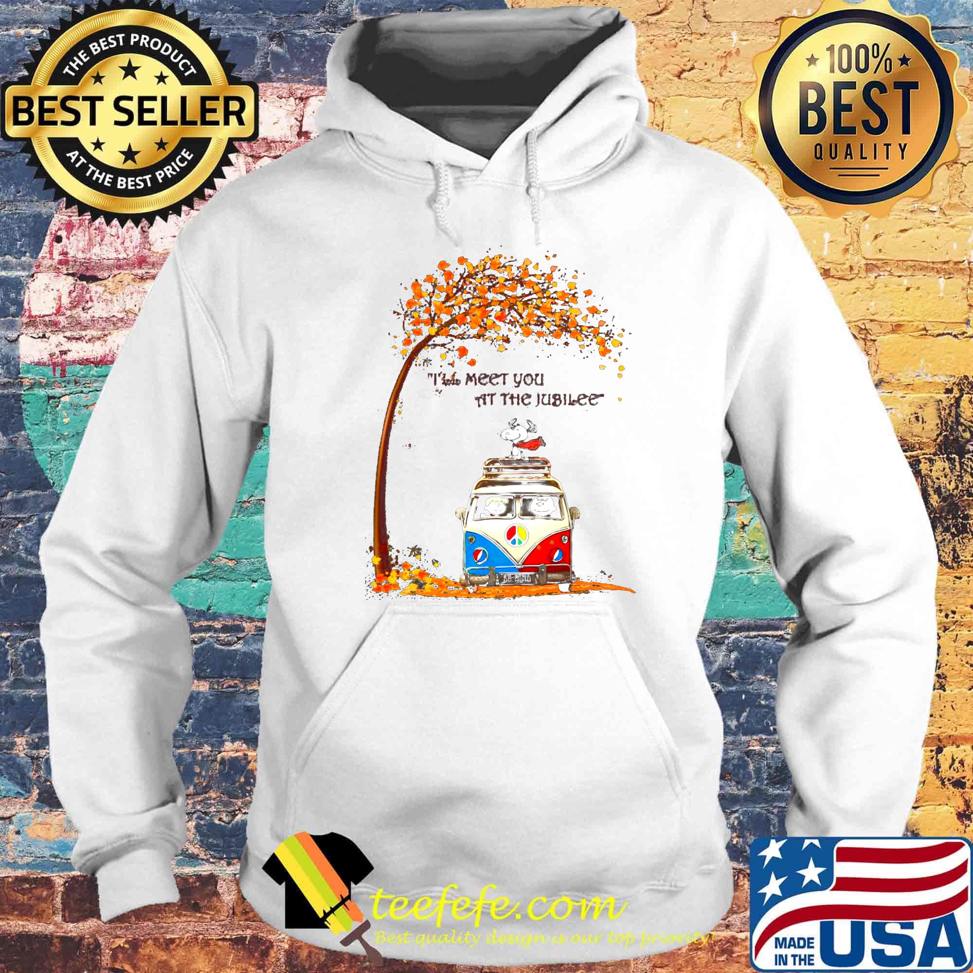 The peanuts bus i tell meet you at the jubilee fall maple leaves s Hoodie The peanuts bus i tell meet you at the jubilee fall maple leaves s Hoodie