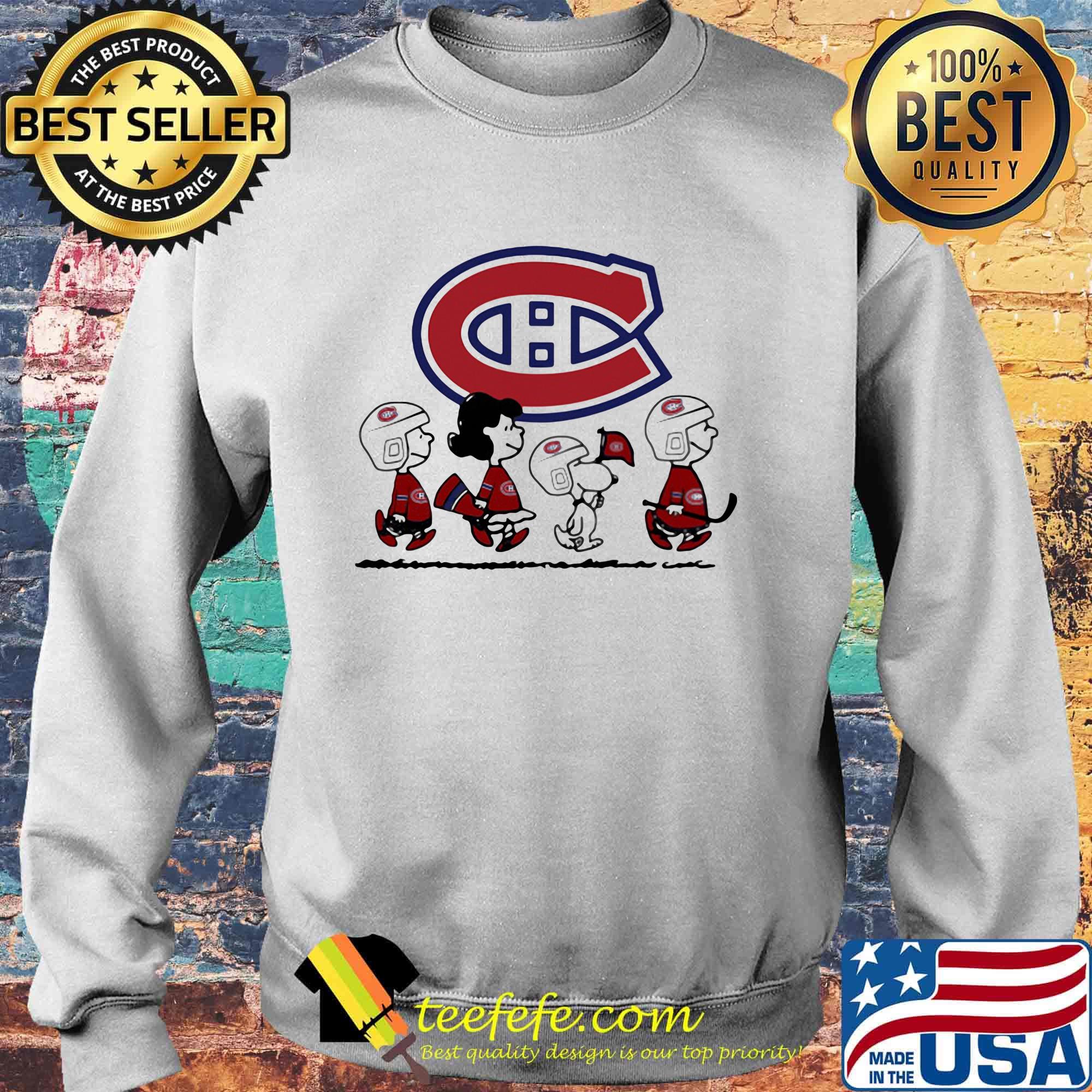 The peanuts montreal canadiens hockey s Sweater The peanuts montreal canadiens hockey s Sweater