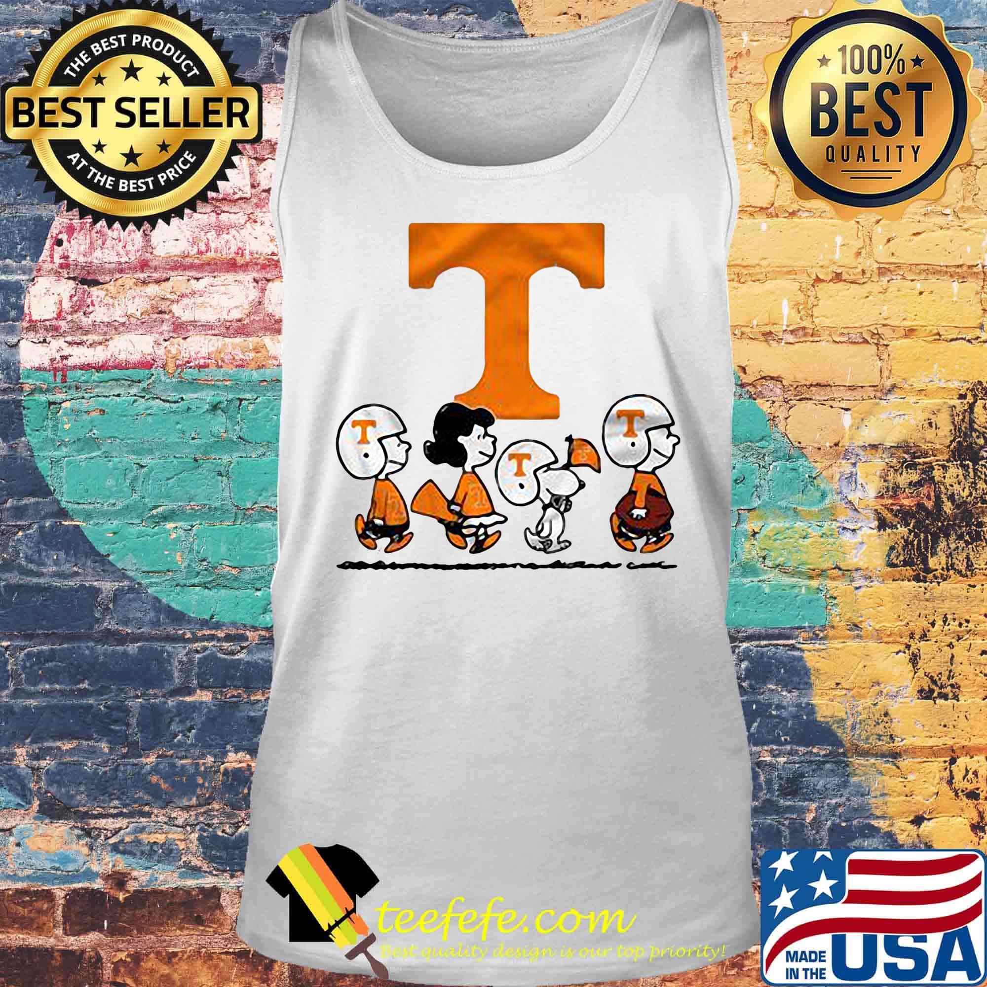 The peanuts tennessee volunteers football team s Tank top The peanuts tennessee volunteers football team s Tank top
