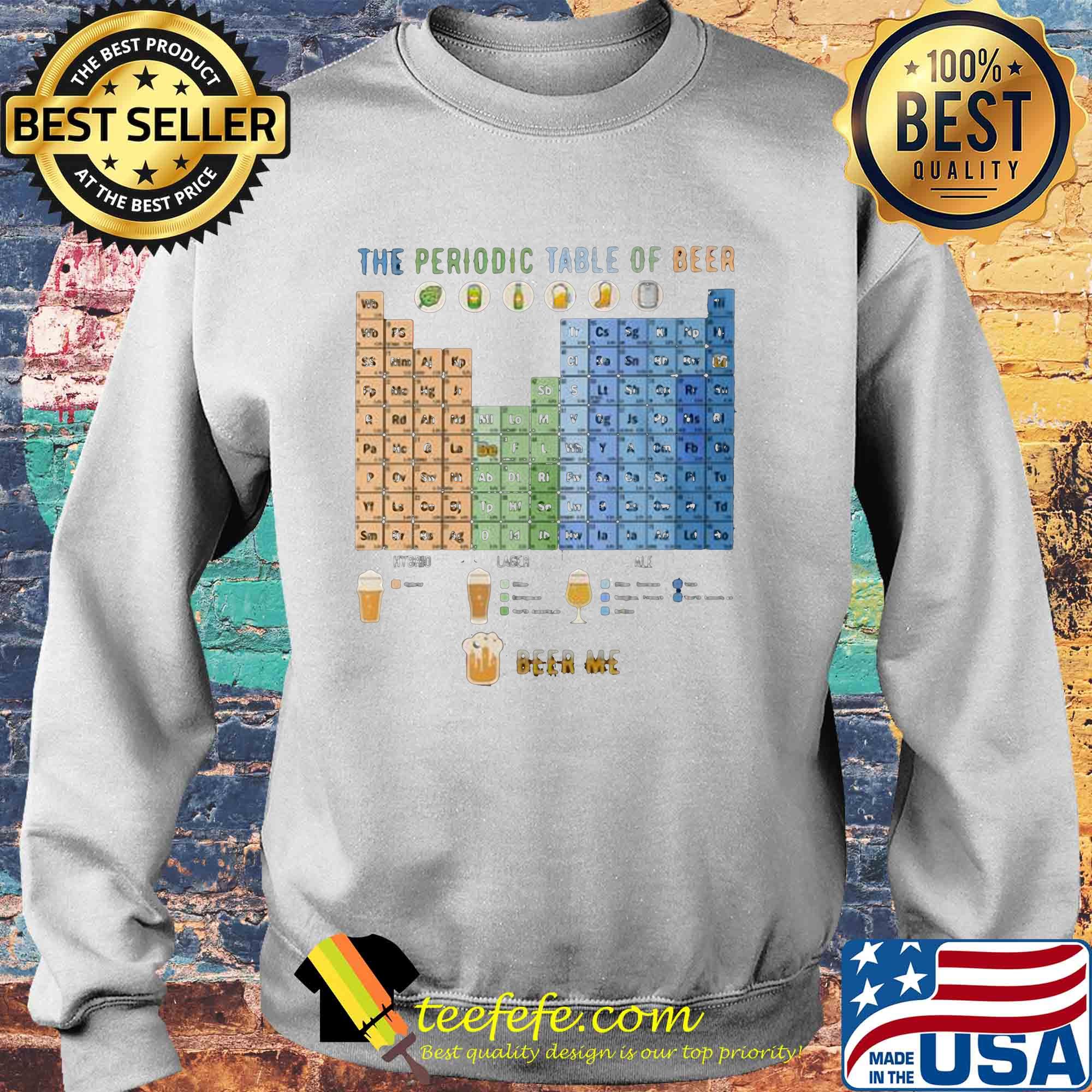 the periodic table of beer s Sweater the periodic table of beer s Sweater