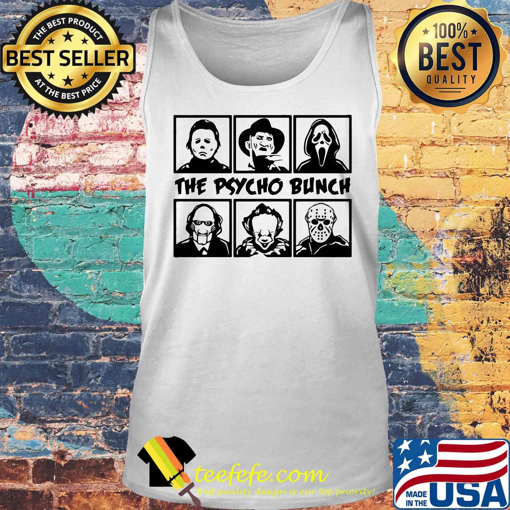 The Psycho bunch character horror movies s Tank top The Psycho bunch character horror movies s Tank top
