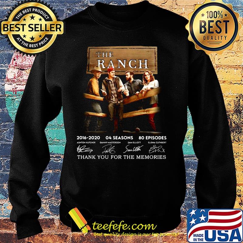 The ranch 2016 2020 04 seasons 80 episodes thank you for the memories signatures s Sweater The ranch 2016 2020 04 seasons 80 episodes thank you for the memories signatures s Sweater