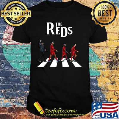The reds football team abbey road shirt