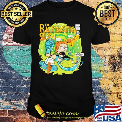 The ricktastic six characters shirt