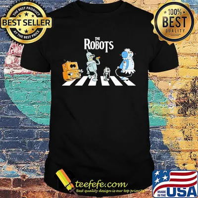 The robots abbey road shirt