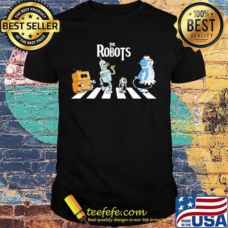 The robots abbey road shirt