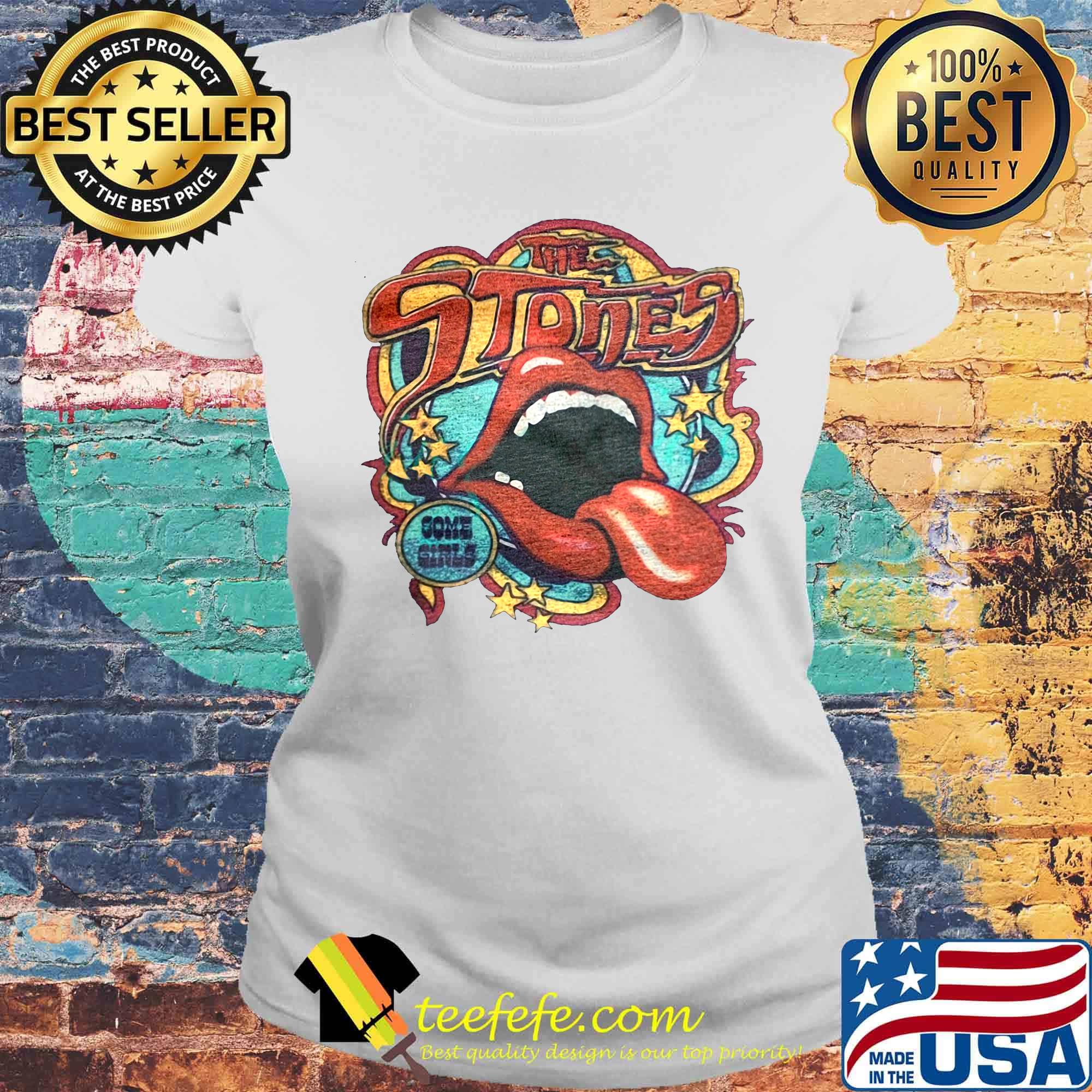 The rolling stones come girls s Laides tee The rolling stones come girls s Laides tee