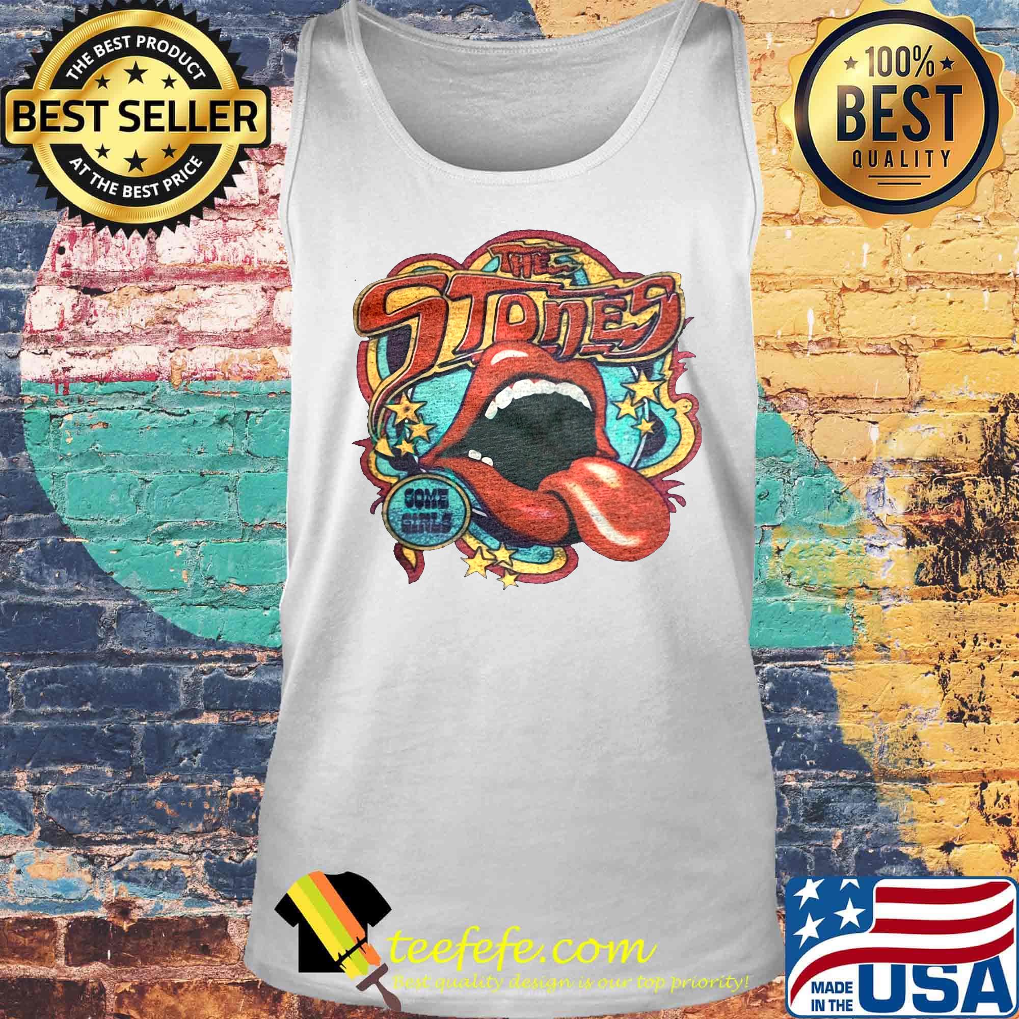 The rolling stones come girls s Tank top The rolling stones come girls s Tank top