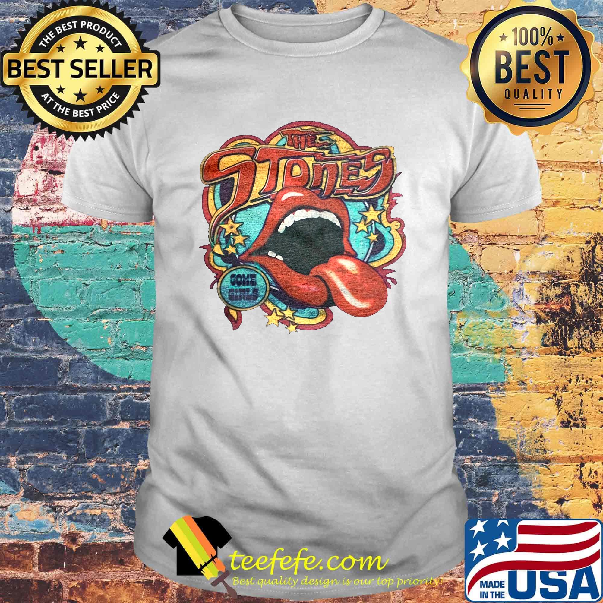 The rolling stones come girls shirt The rolling stones come girls shirt