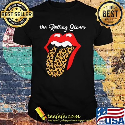 The rolling stones leopard shirt