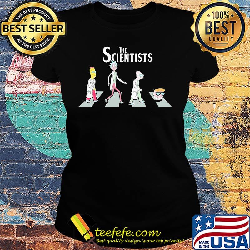 The scientists cartoon abbey road s Ladies tee The scientists cartoon abbey road s Ladies tee