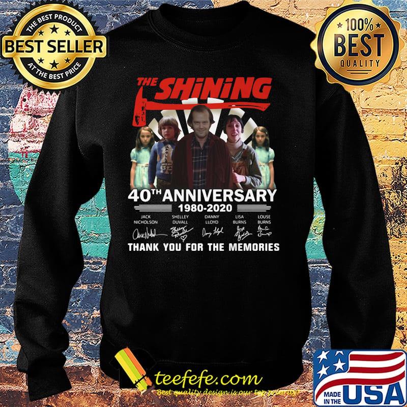 The shining 40th anniversary 1980 2020 thank you for the memories signatures s Sweater The shining 40th anniversary 1980 2020 thank you for the memories signatures s Sweater