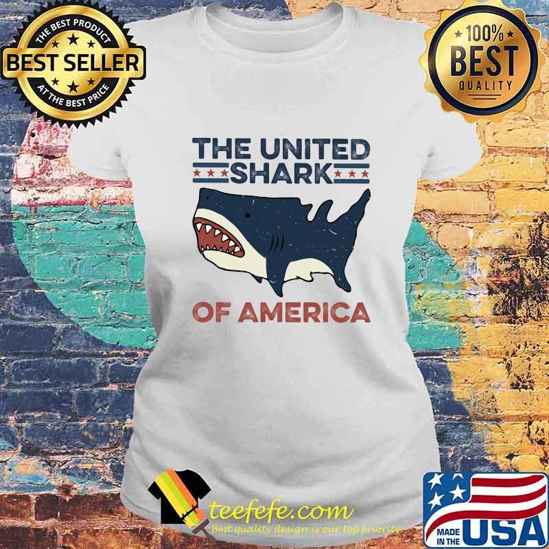 The united shark of america s Laides tee The united shark of america s Laides tee