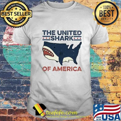 The united shark of america shirt