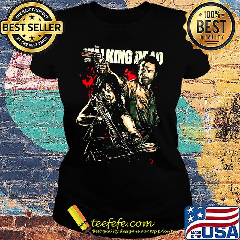 The Walking Dead Daryl and Rick s Ladies tee The Walking Dead Daryl and Rick s Ladies tee