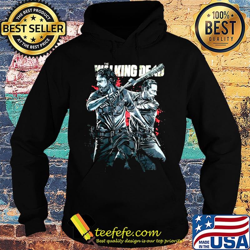 The Walking dead rick grimes and negan s Hoodie The Walking dead rick grimes and negan s Hoodie