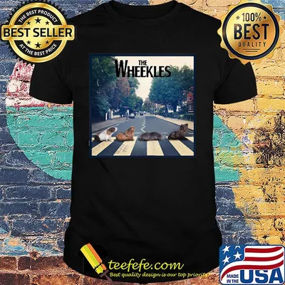The wheekles abbey road shirt