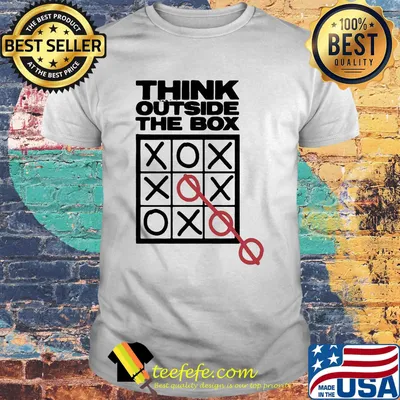 Think out side the box X O shirt