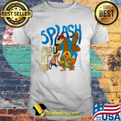 This new splash mountain shirt