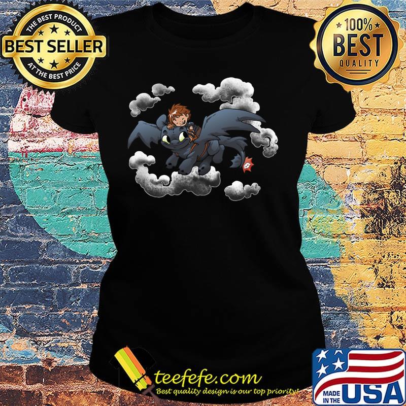 Toddler boys' riding toothless dragon s Ladies tee Toddler boys' riding toothless dragon s Ladies tee