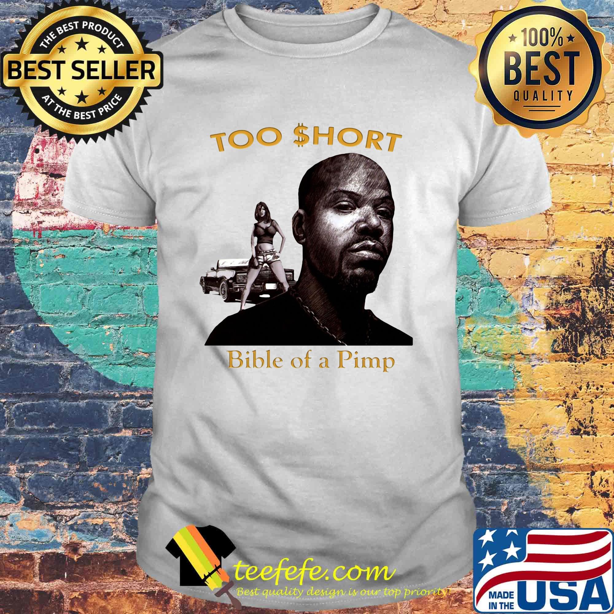 Too short shorty the pimp rare original promo poster shirt