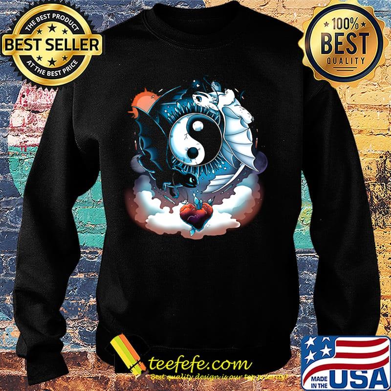 Toothless dragon and his girlfriend heart moon s Sweater Toothless dragon and his girlfriend heart moon s Sweater