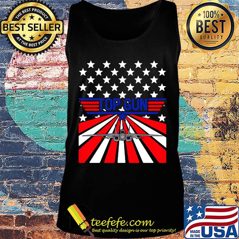 Top gun plane american flag independence day s Tank top Top gun plane american flag independence day s Tank top