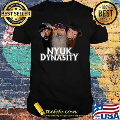 Trevco the three stooges nyuk dynasty shirt