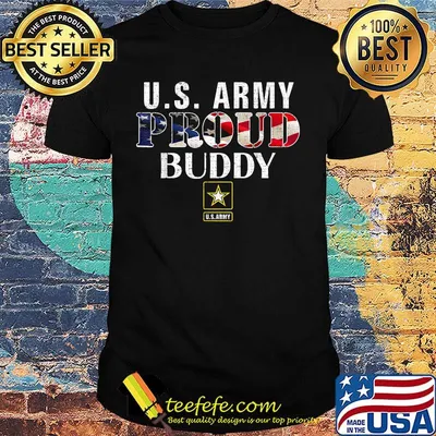 U.s. Army proud bubby american flag independence day shirt
