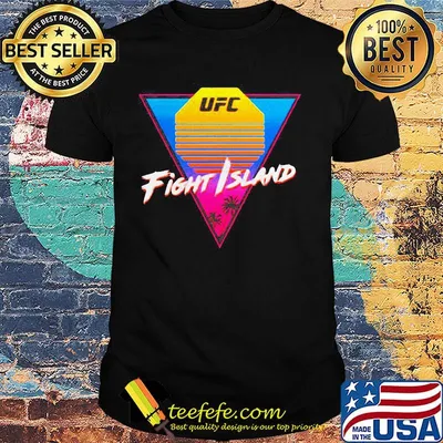 Ufc fight island sunset vintage shirt