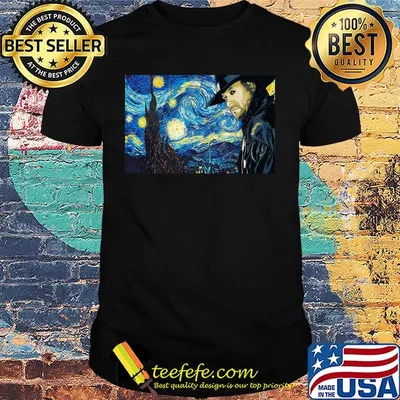 Undertaker rob schamberger starry night shirt