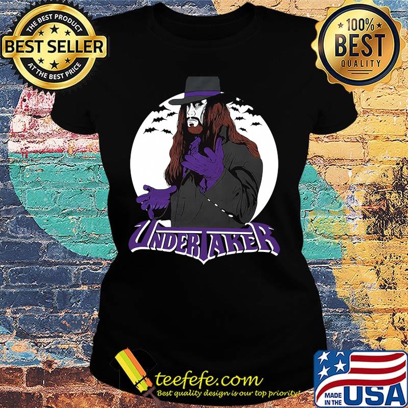 Undertaker undertaker rob schamberger professional wrestler moon bat s Ladies tee Undertaker undertaker rob schamberger professional wrestler moon bat s Ladies tee